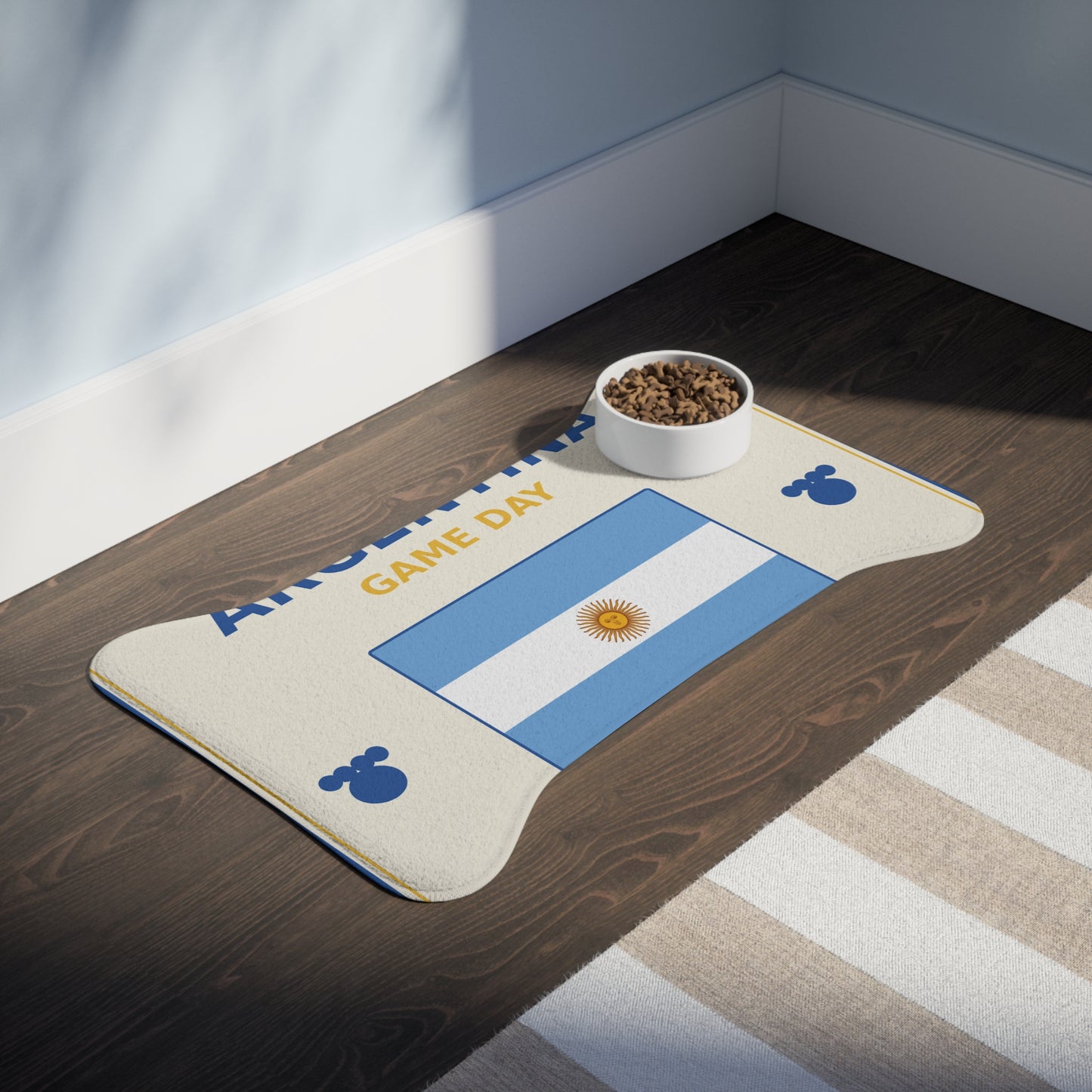 World Cup Pet Feeding Mat - Argentina