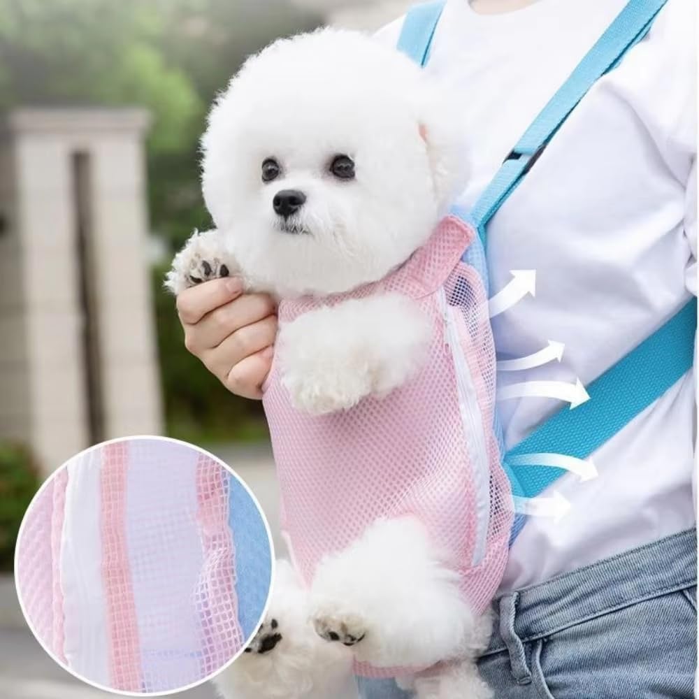Pet Carrier Backpack with Leg Holes for Dogs & Cats