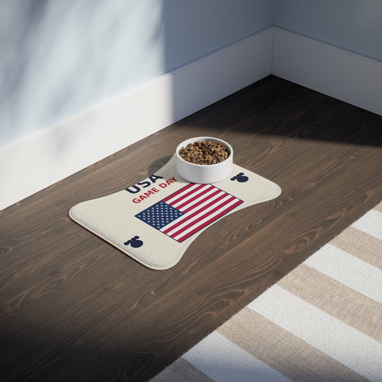 World Cup Pet Feeding Mat - USA