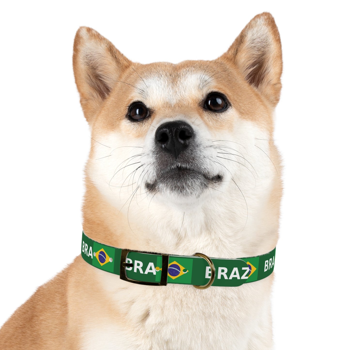 World Cup Dog Collar - Brazil