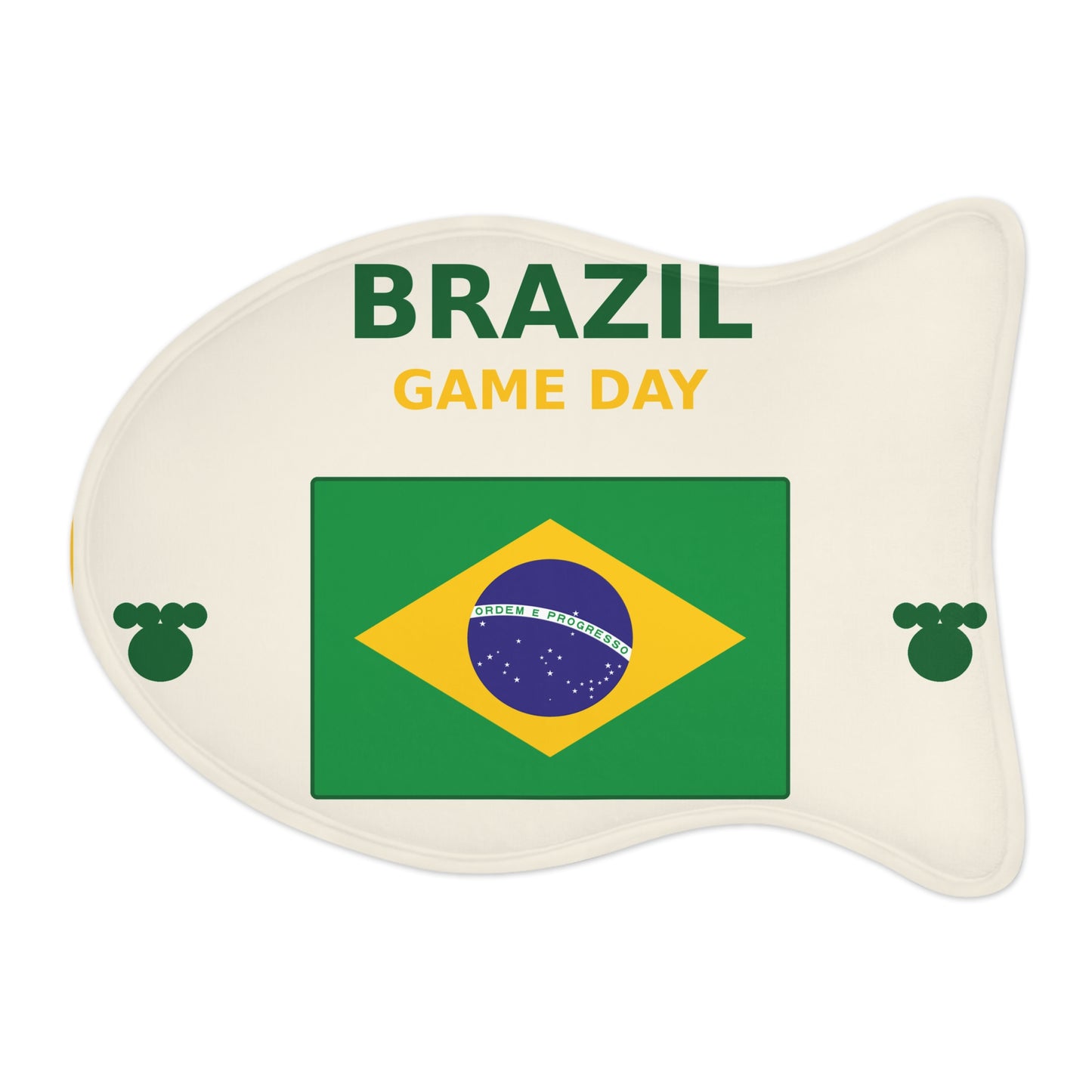 World Cup Pet Feeding Mat - Brazil