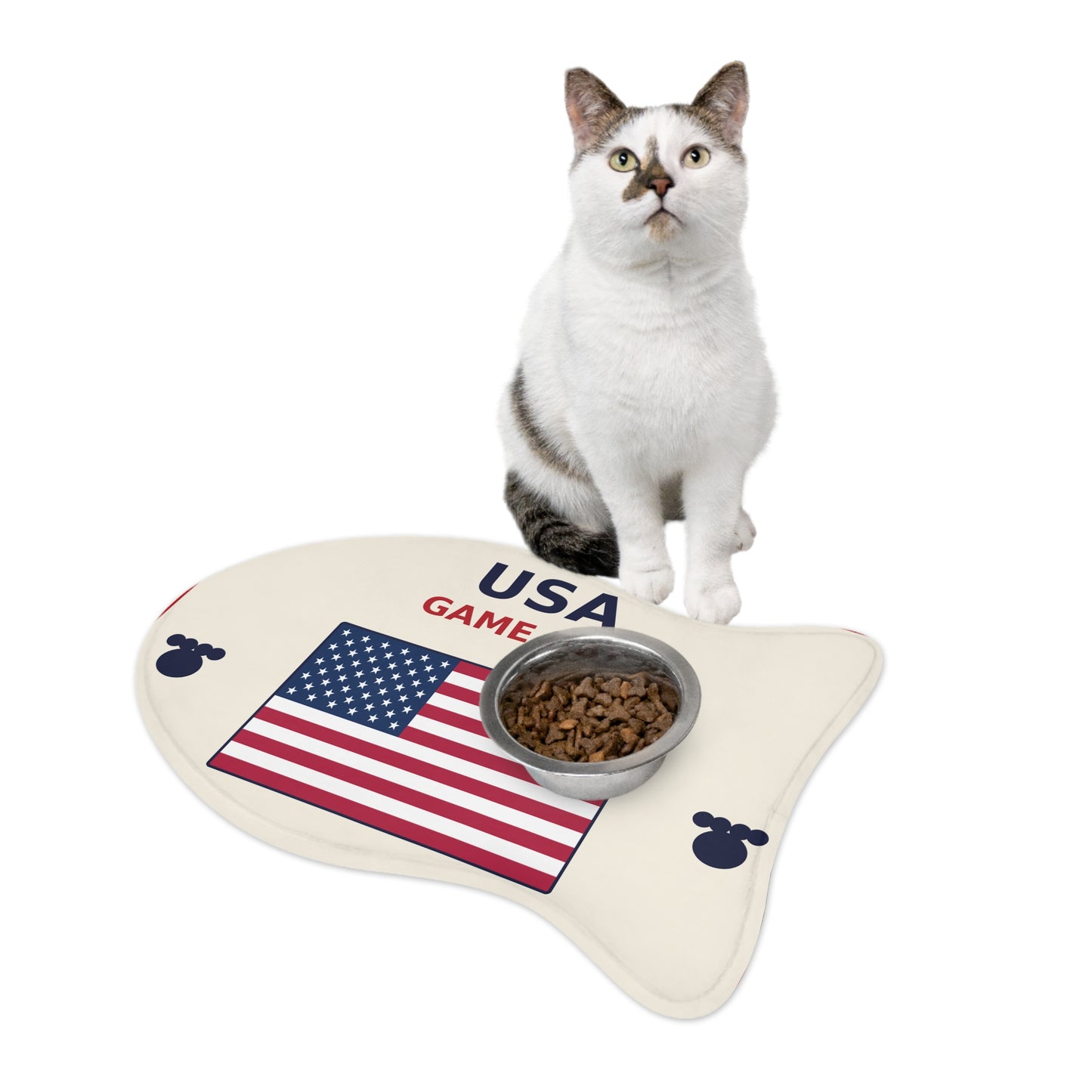 World Cup Pet Feeding Mat - USA