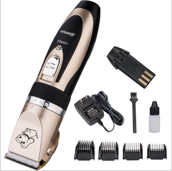 Cordless Pet Grooming Kit – Quiet Clippers for Dogs & Cats