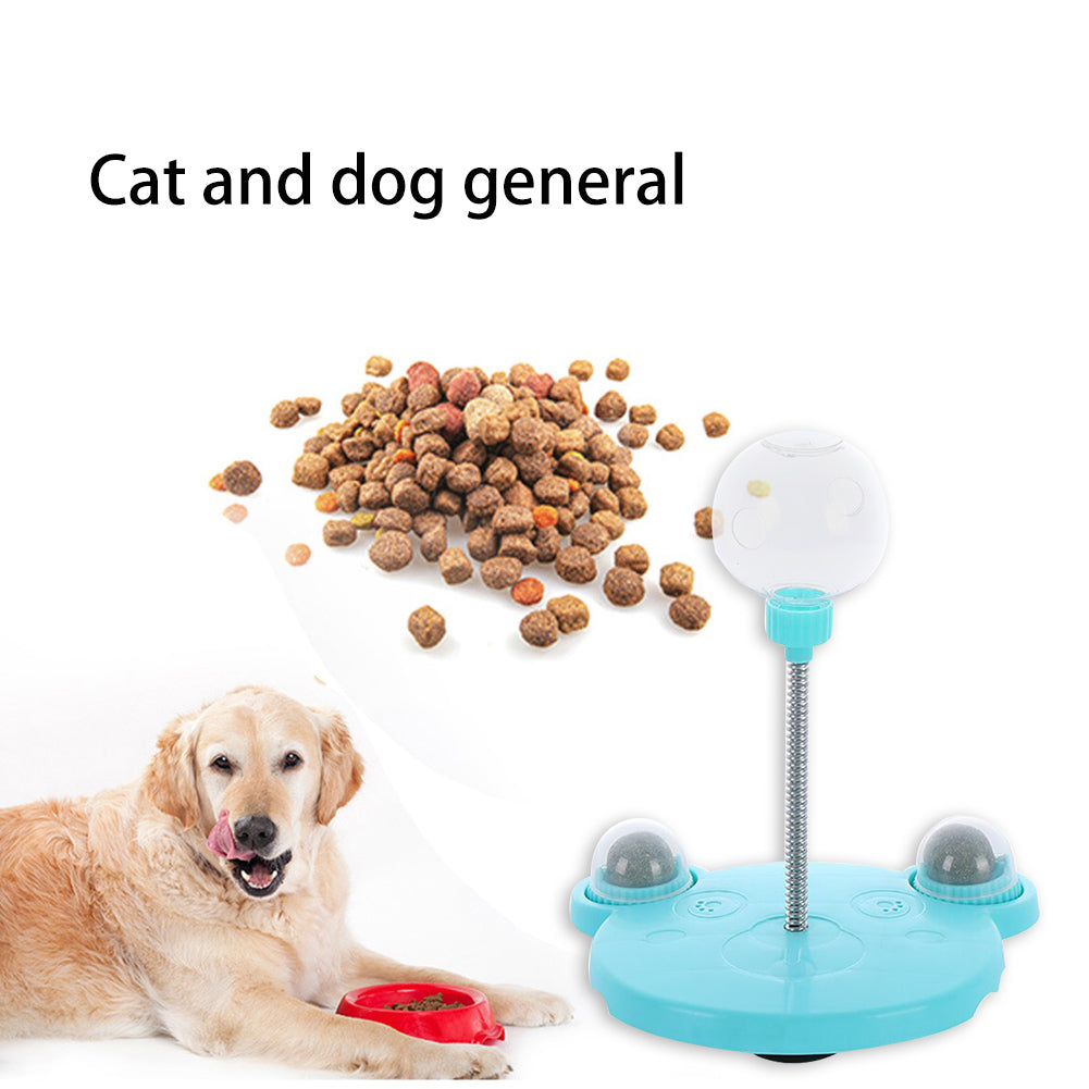 Wobble Treat Tumbler: Slow Feeder Toy for Cats & Dogs