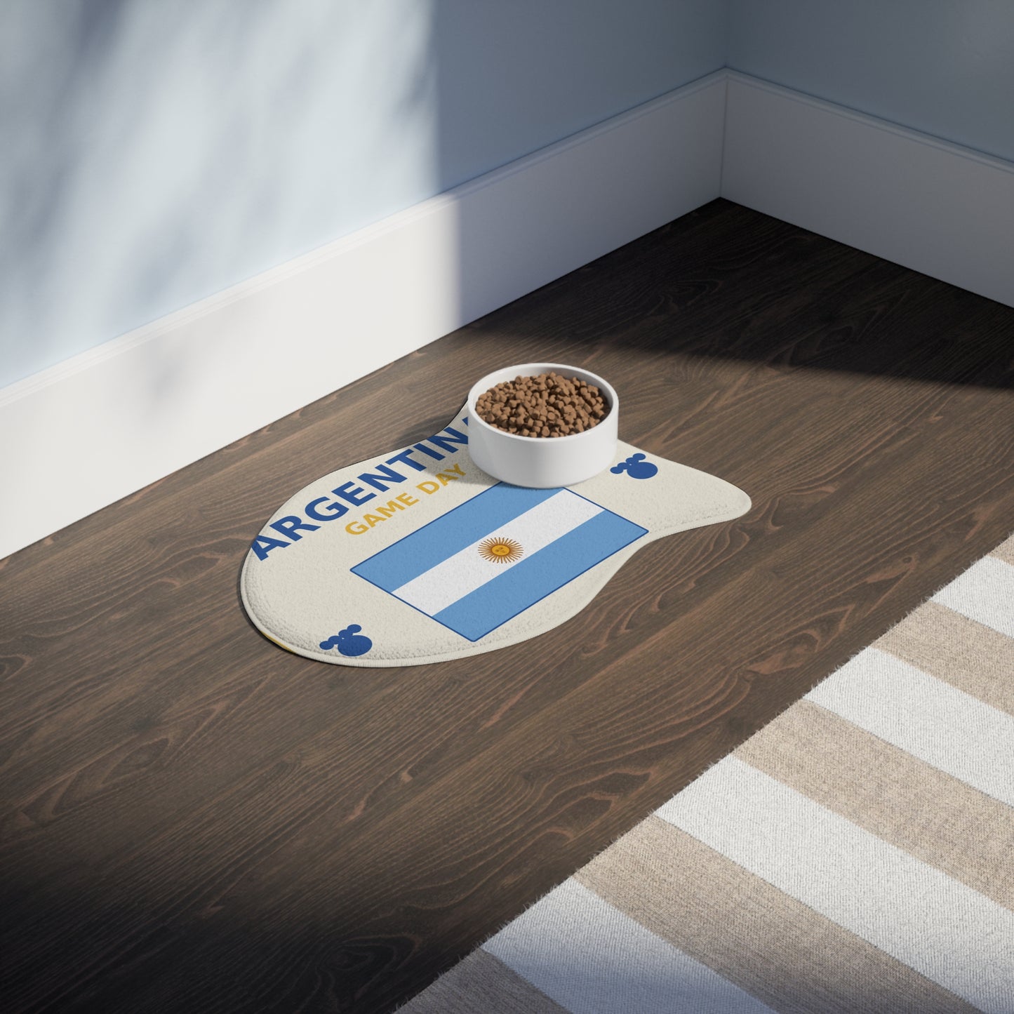 World Cup Pet Feeding Mat - Argentina