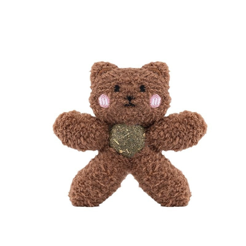 Catnip Ball Cat Toy — Cuddly Plush Molar Chew for Healthy Teeth