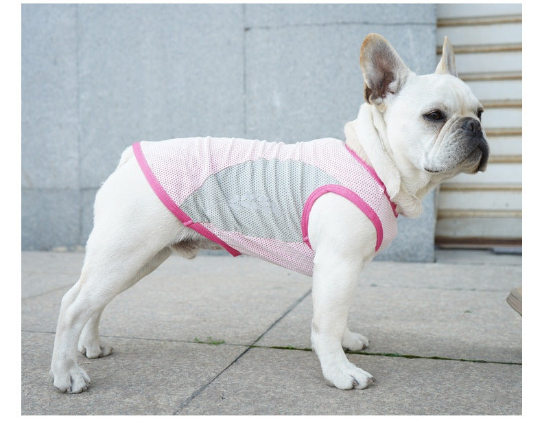 Cooling Dog Vest with Reflective Strip — Summer Cool Coat