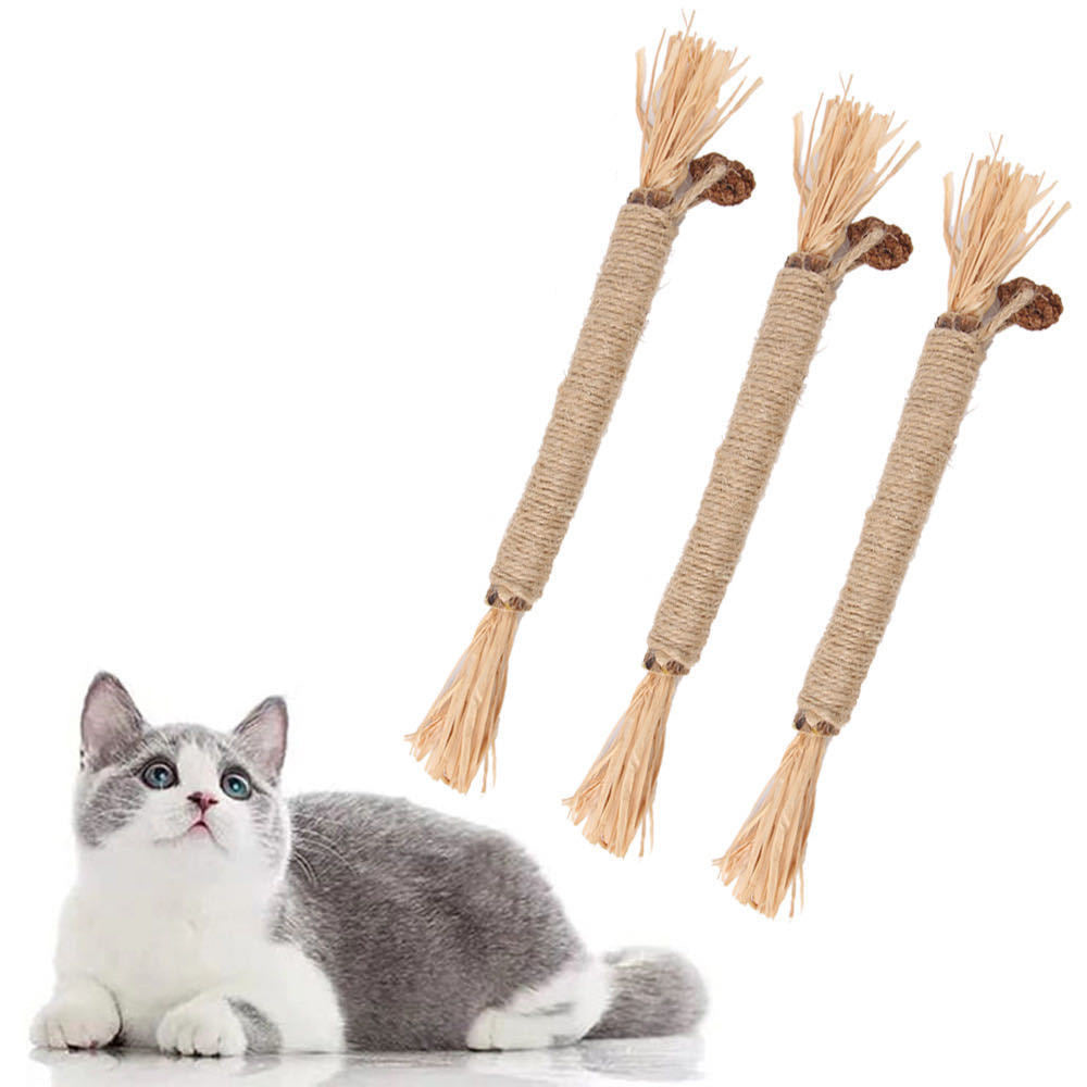 Silvervine Sticks for Cats — 3-Pack Natural Dental Chew