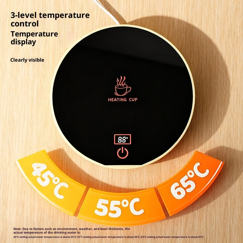 Heated Cat Water Bowl — Ceramic Constant-Temp Drinking Dish
