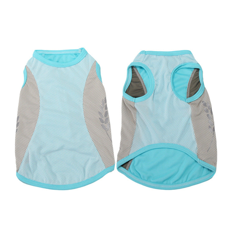 Cooling Dog Vest with Reflective Strip — Summer Cool Coat