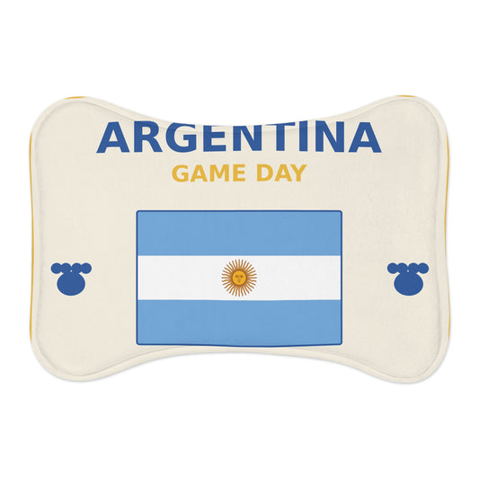 World Cup Pet Feeding Mat - Argentina