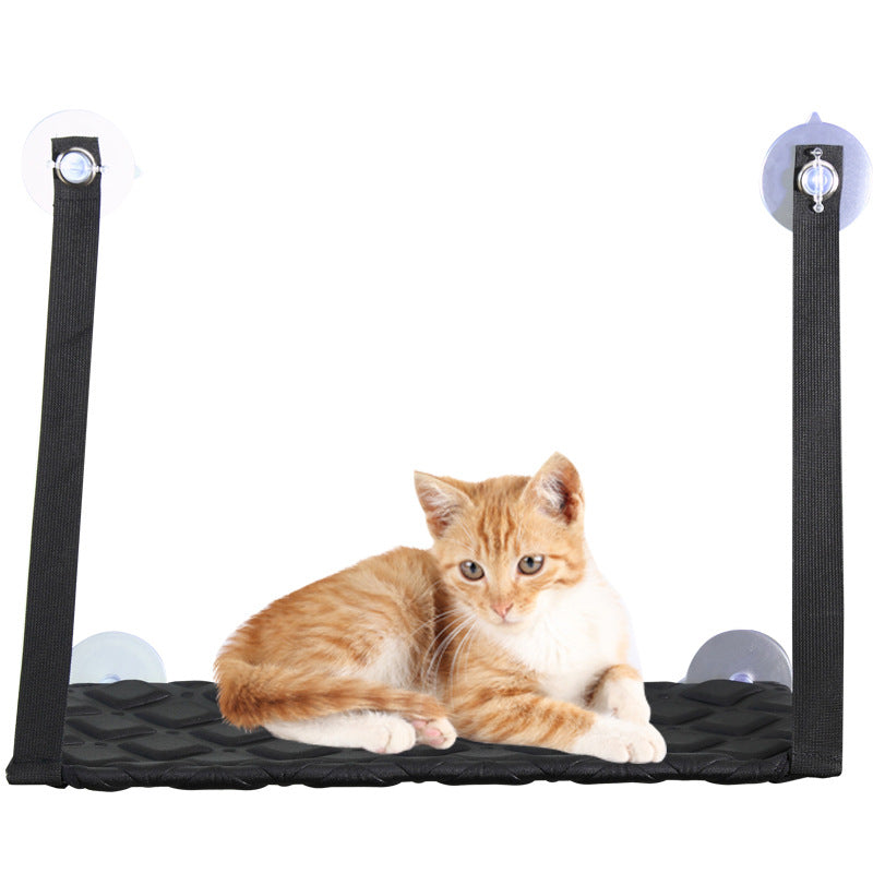 Cat Window Hammock - Suction Cup Perch for Indoor Cats