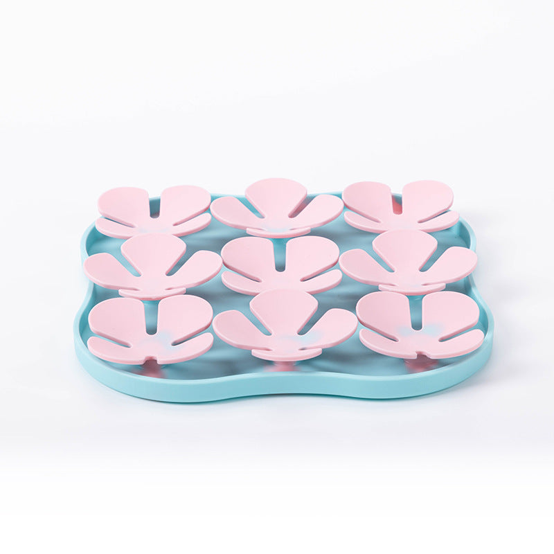 Slow Feeder Lick Mat for Dogs — Calming Silicone Pad