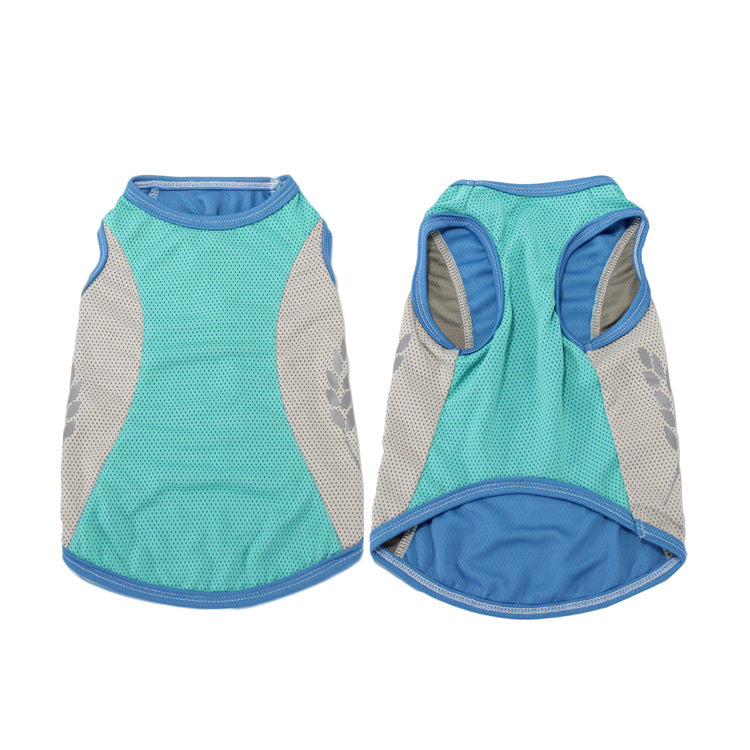 Cooling Dog Vest with Reflective Strip — Summer Cool Coat