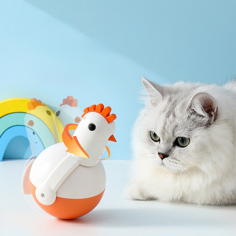 Interactive Electric Cat Toy with Laser, Sound & Auto Motion