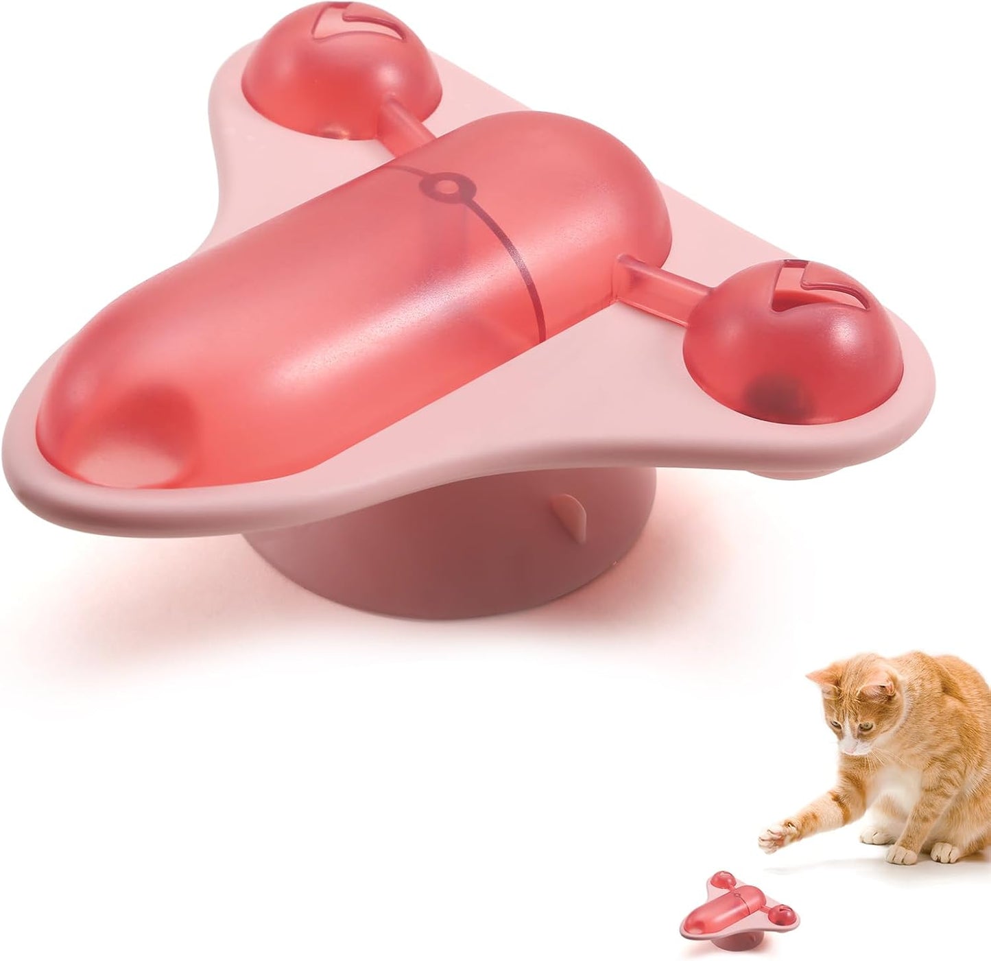 Interactive Cat Puzzle Toy & Slow Feeder for Bored Indoor Pets