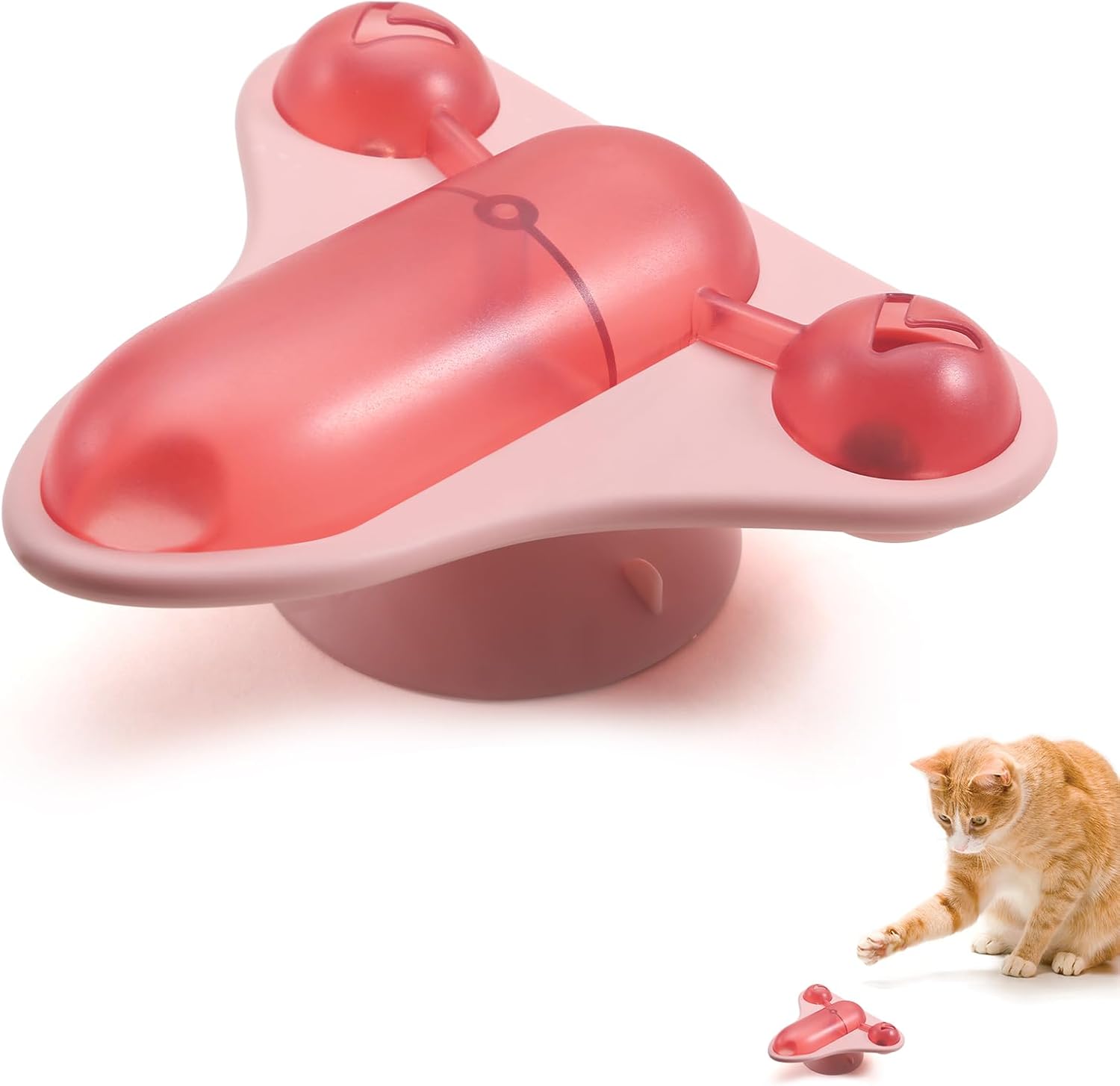 Interactive Cat Puzzle Toy & Slow Feeder for Bored Indoor Pets