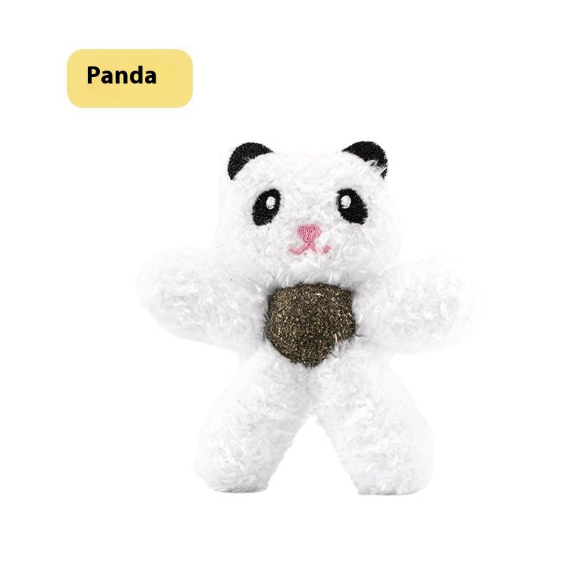 Catnip Ball Cat Toy — Cuddly Plush Molar Chew for Healthy Teeth