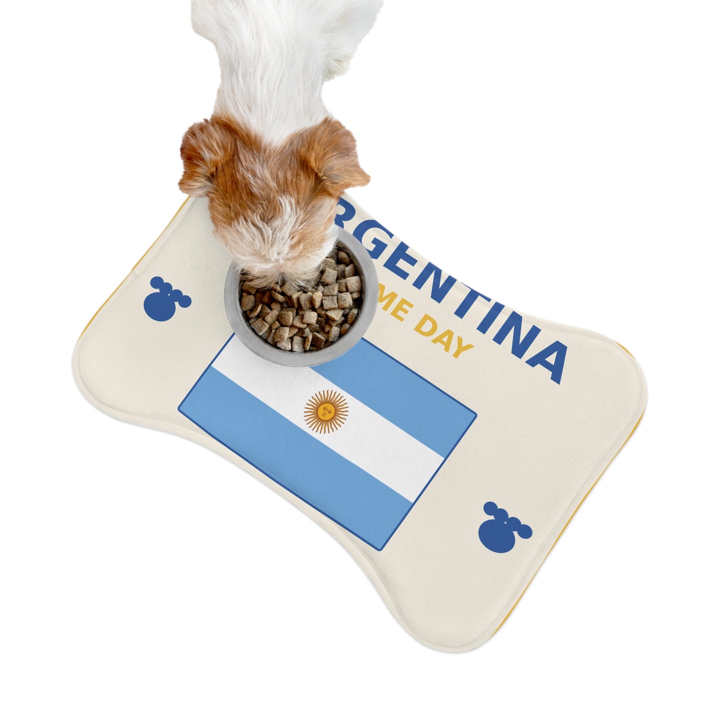 World Cup Pet Feeding Mat - Argentina