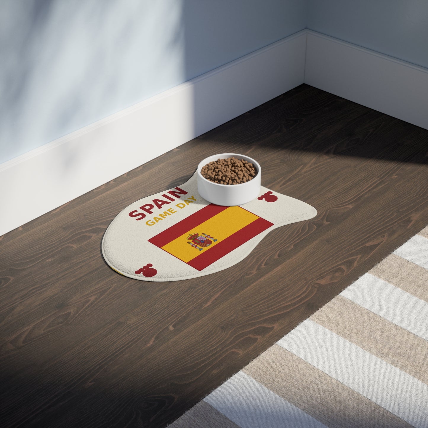 World Cup Pet Feeding Mat - Spain