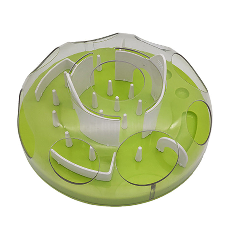 Cat IQ Puzzle Feeder — Slow Feeder Treat Toy