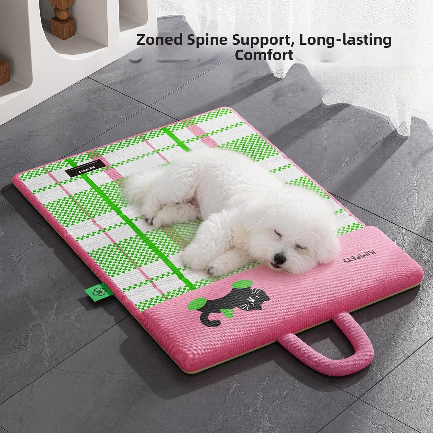 Reversible Cooling Dog Bed Mat — Cool Summers, Cozy Winters