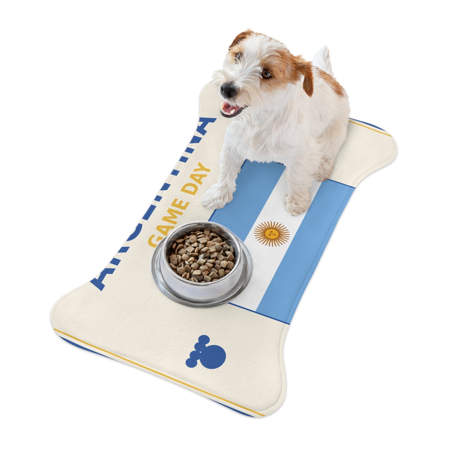 World Cup Pet Feeding Mat - Argentina