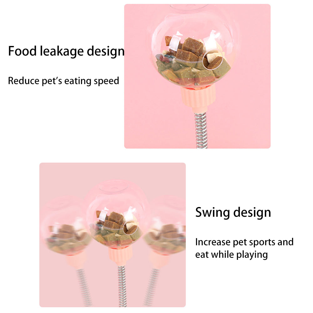 Wobble Treat Tumbler: Slow Feeder Toy for Cats & Dogs