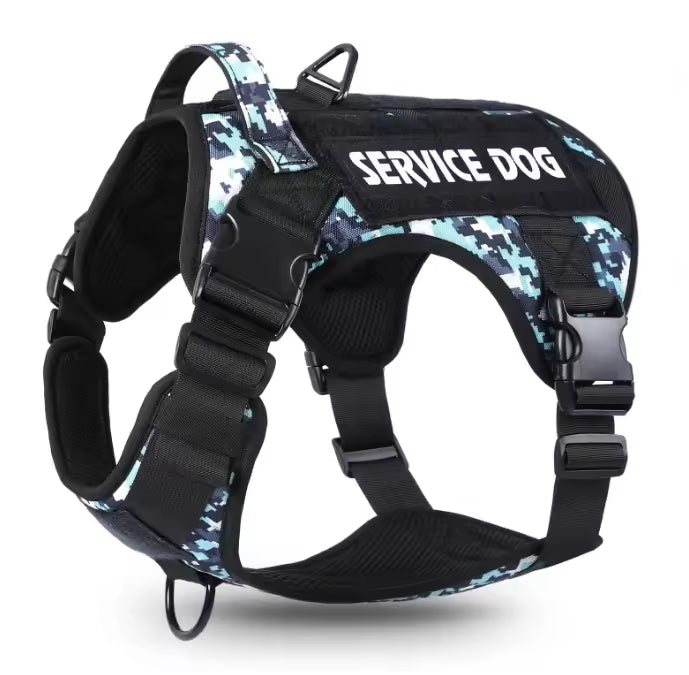 Tactical Dog Harness Vest — Reflective, No-Pull Adventure Gear