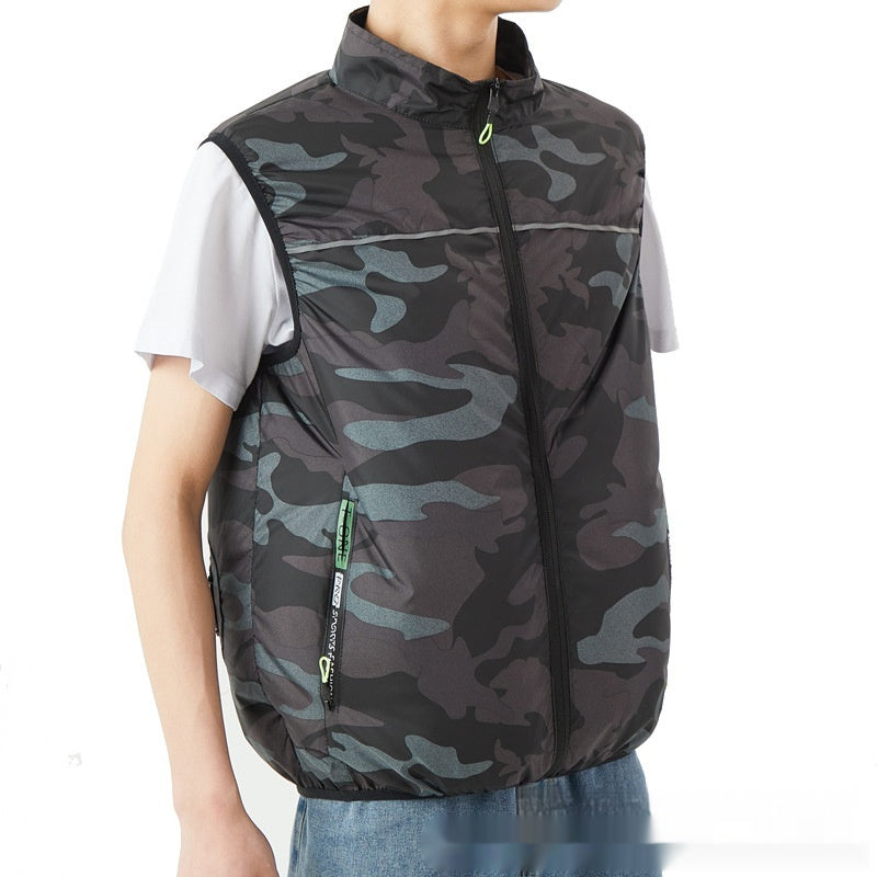 Summer Cooling Fan Jacket for Outdoor Adventures with Your Dog
