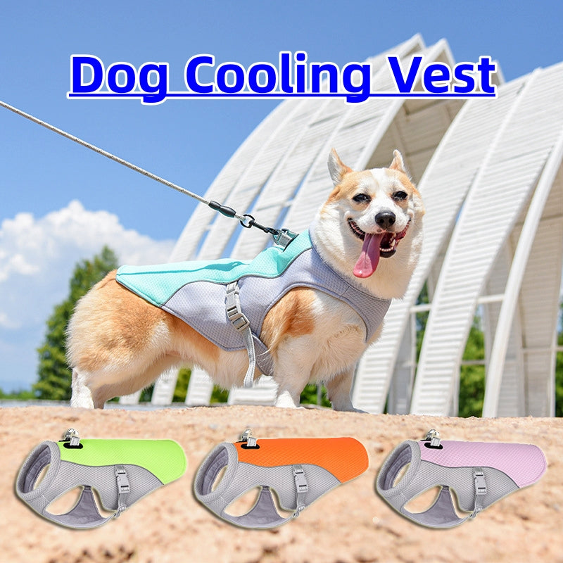 Dog Cooling Vest — Evaporative Summer Cooling Coat for Dogs