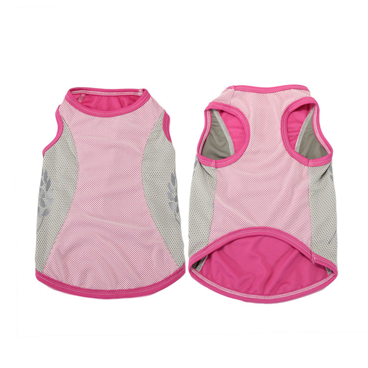 Cooling Dog Vest with Reflective Strip — Summer Cool Coat