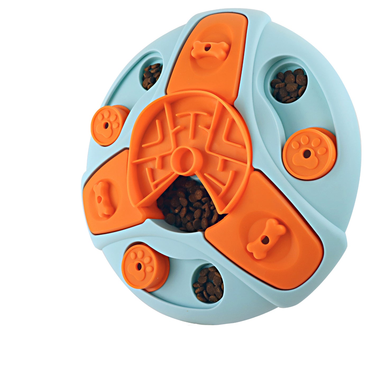 Dog Puzzle Feeder Toy - Slow Feeder Bowl That Boosts IQ
