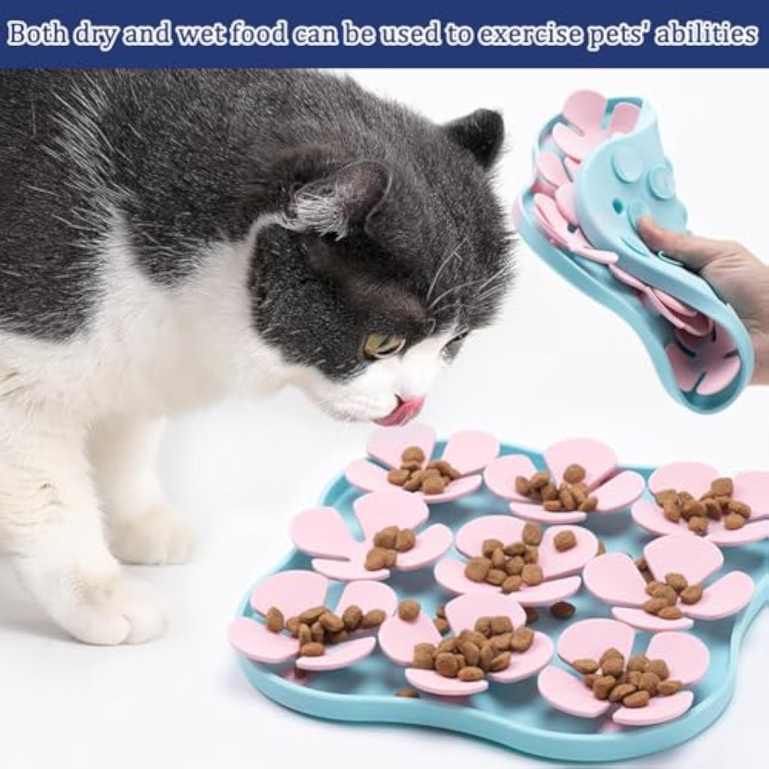 Slow Feeder Lick Mat for Dogs — Calming Silicone Pad
