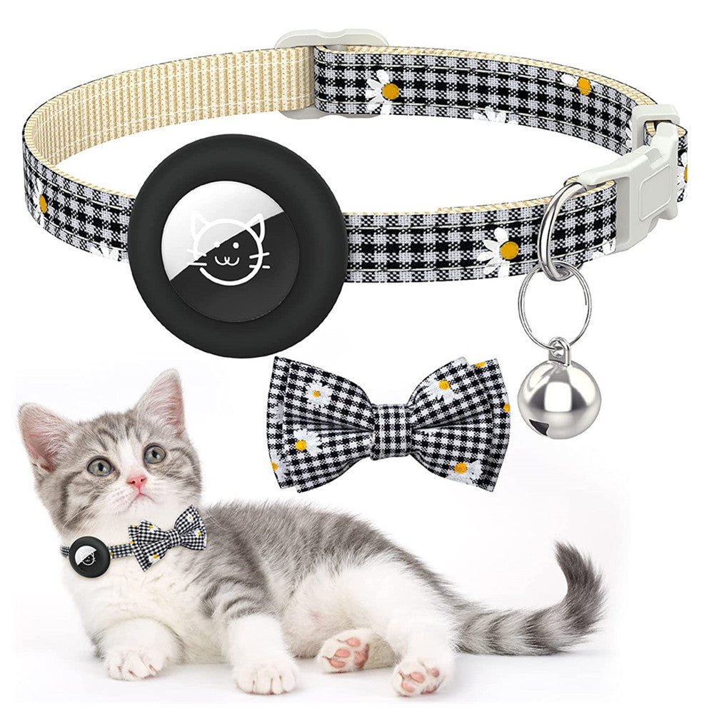 Product view of Plaid Bow Dog & Cat Collar — Adorable Everyday Charm