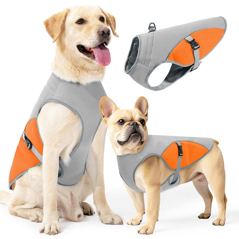 Dog Cooling Vest — Reflective Summer Jacket for Hot Walks