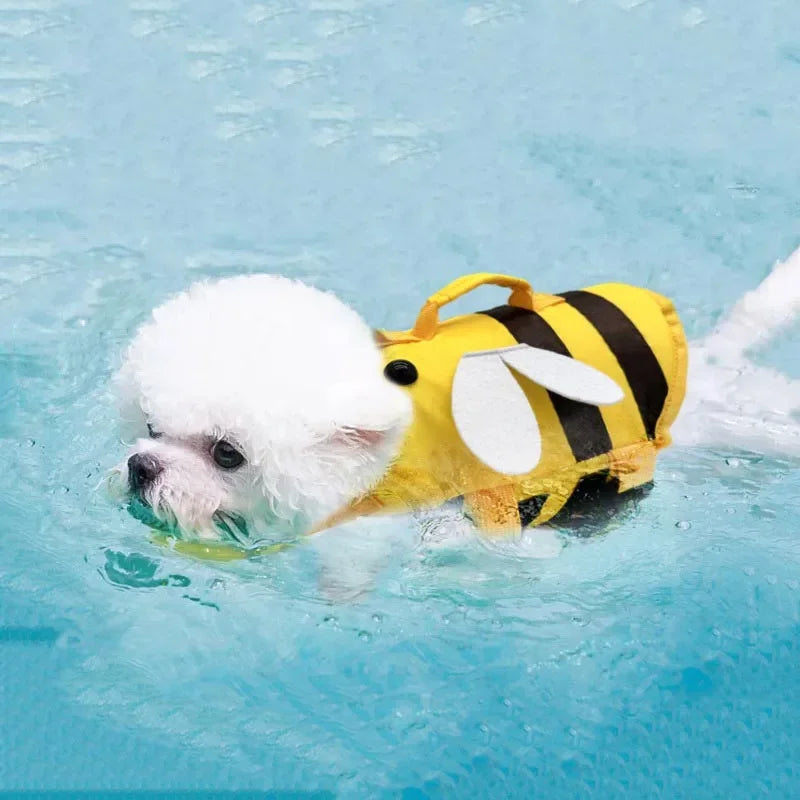 Dog Life Jacket — Reflective Float Vest for Safe Swimming