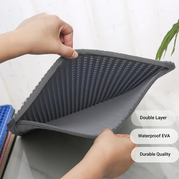 Cat Litter Mat - Honeycomb Litter Trapping Mat for Litter Box