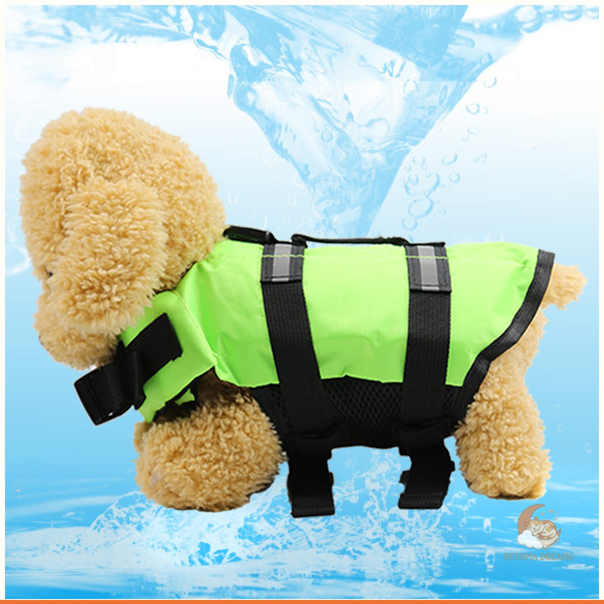 Adventure Dog Life Jacket — Safe Swimming Vest | Petopia Dreams