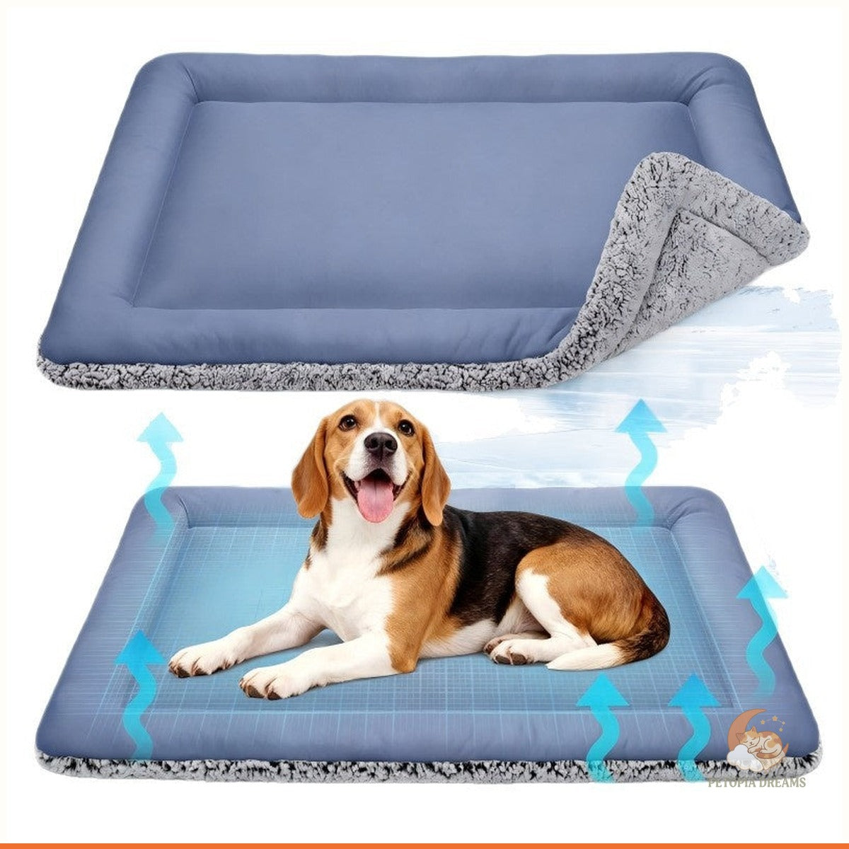 Dog Cooling Mat: Summer Heat Relief for Hot Pups | Petopia Dreams