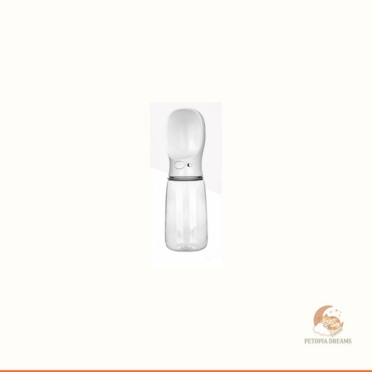 Portable Dog Water Bottle with Food Container for Travel | Petopia Dreams