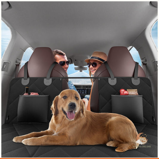 Waterproof Dog Car Seat Cover for Back Seat — 600D Hammock | Petopia Dreams