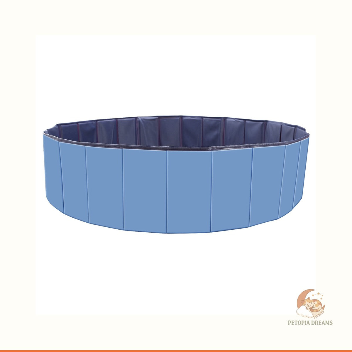 Foldable Dog Swimming Pool — Cooling Bath & Splash Tub for Pets | Petopia Dreams