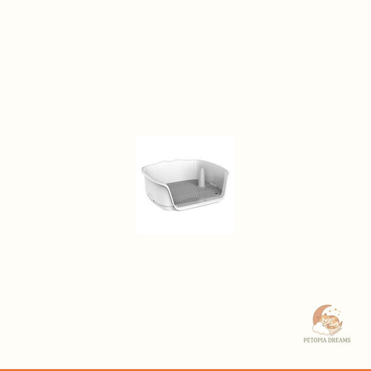 Dog Potty Tray with Grate - Mess-Free Indoor Toilet for Small Dogs | Petopia Dreams