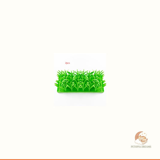 Silicone Lick Mat for Dogs & Cats — Slow Feeder Grass Design | Petopia Dreams