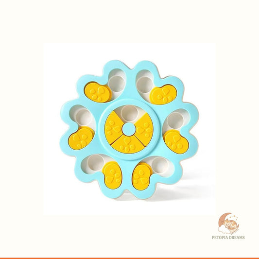 Slow Feeder Dog Bowl - Flower Maze Puzzle Feeder | Petopia Dreams