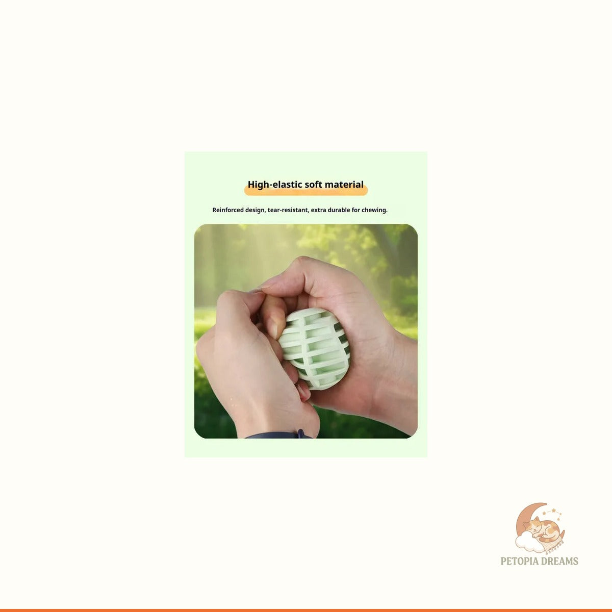 Interactive Squeaky Sound Ball for Dogs & Cats | Petopia Dreams