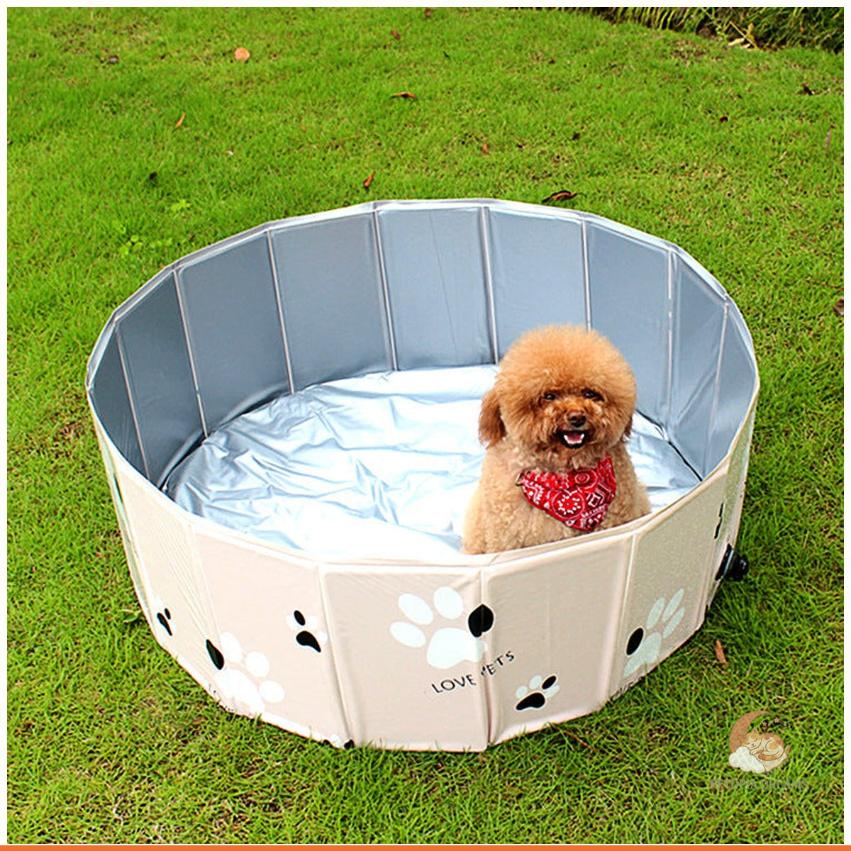 Foldable Dog Swimming Pool & Bathing Tub for Indoor & Outdoor | Petopia Dreams