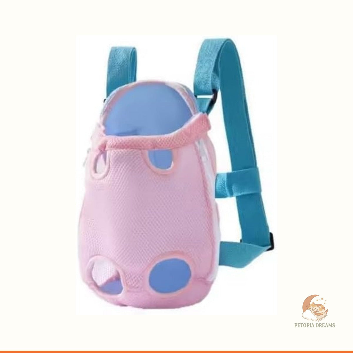 Pet Carrier Backpack with Leg Holes for Dogs & Cats | Petopia Dreams
