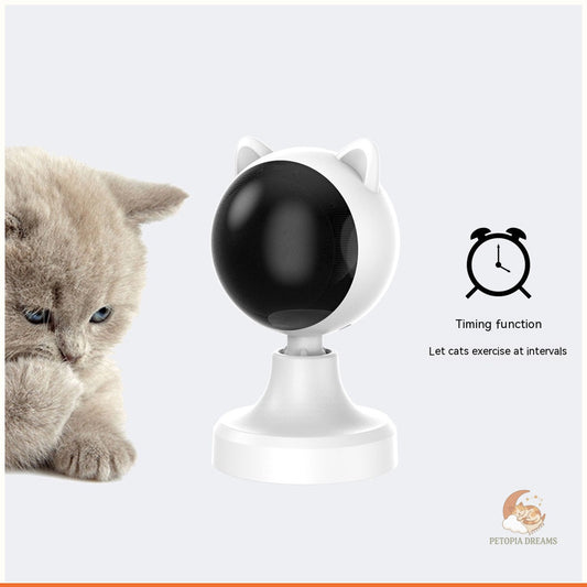 Smart Laser Cat Toy — Automatic USB-Rechargeable Teaser | Petopia Dreams